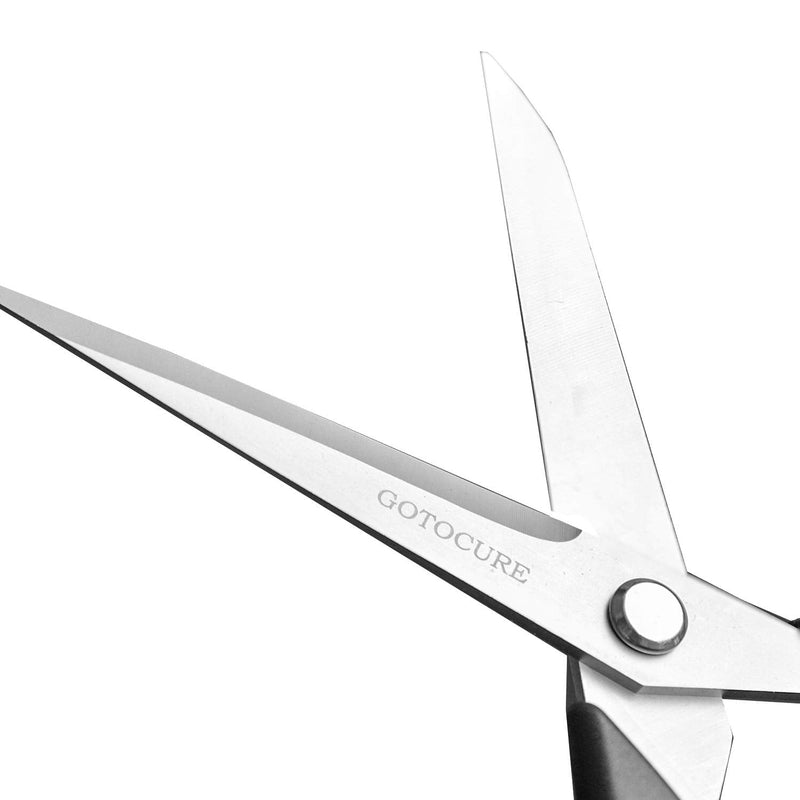 [Australia] - Dressmaking Scissors Tailor Scissors Premium Dressmaker Scissors Soft Grip Crafting Shears Sewing Fabric Scissors, 24cm (Black White) Black White 