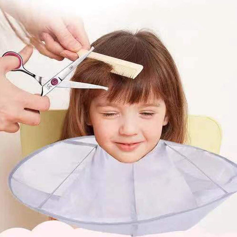 [Australia] - 2Pack Hair Cutting Cape Umbrella, Waterproof Foldable Hairdressing Barber Cape, Hair Cutting Cloak umbrella cape,Salon Barber haircut cape for Hair Stylist and Home Stylists  Neck Diameter 12.5IN 