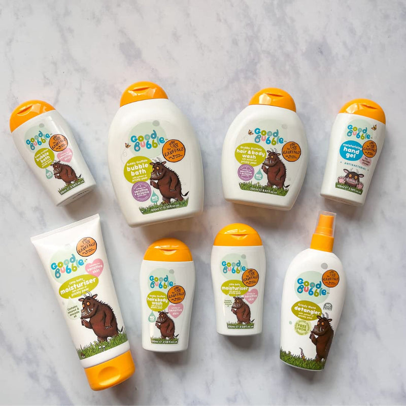 [Australia] - Good Bubble Gruffalo Hair & Body Wash with Prickly Pear Extract - 250ml Tear-Free Kids Body Wash - Sulphate Free Body Wash 250 ml (Pack of 1) 