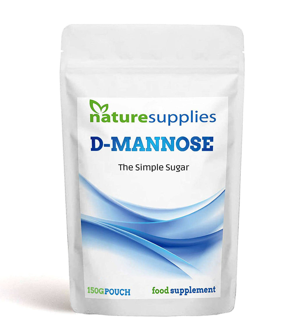 [Australia] - D-mannose Powder 150g - GMO Free - Vegan Friendly - Highly Concentrated Mannose, Pure Ingredients, No Chemicals in Our Supplements from Naturesupplies 