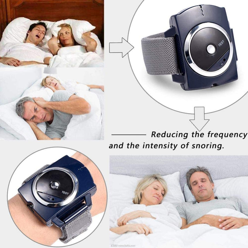 [Australia] - Snoring Wristband Watch Infrared Intelligent Snore Wristband Watch Best Solution for Anti Snoring Anti Snoring Aid Effectively Scientifically Designed to Stop Snoring 