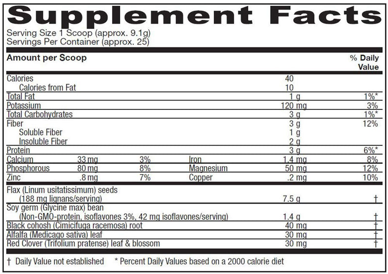 [Australia] - Vitanica PhytoEstrogen Herbal, Menopause Support, Vegan, Powder, 8 Ounce 