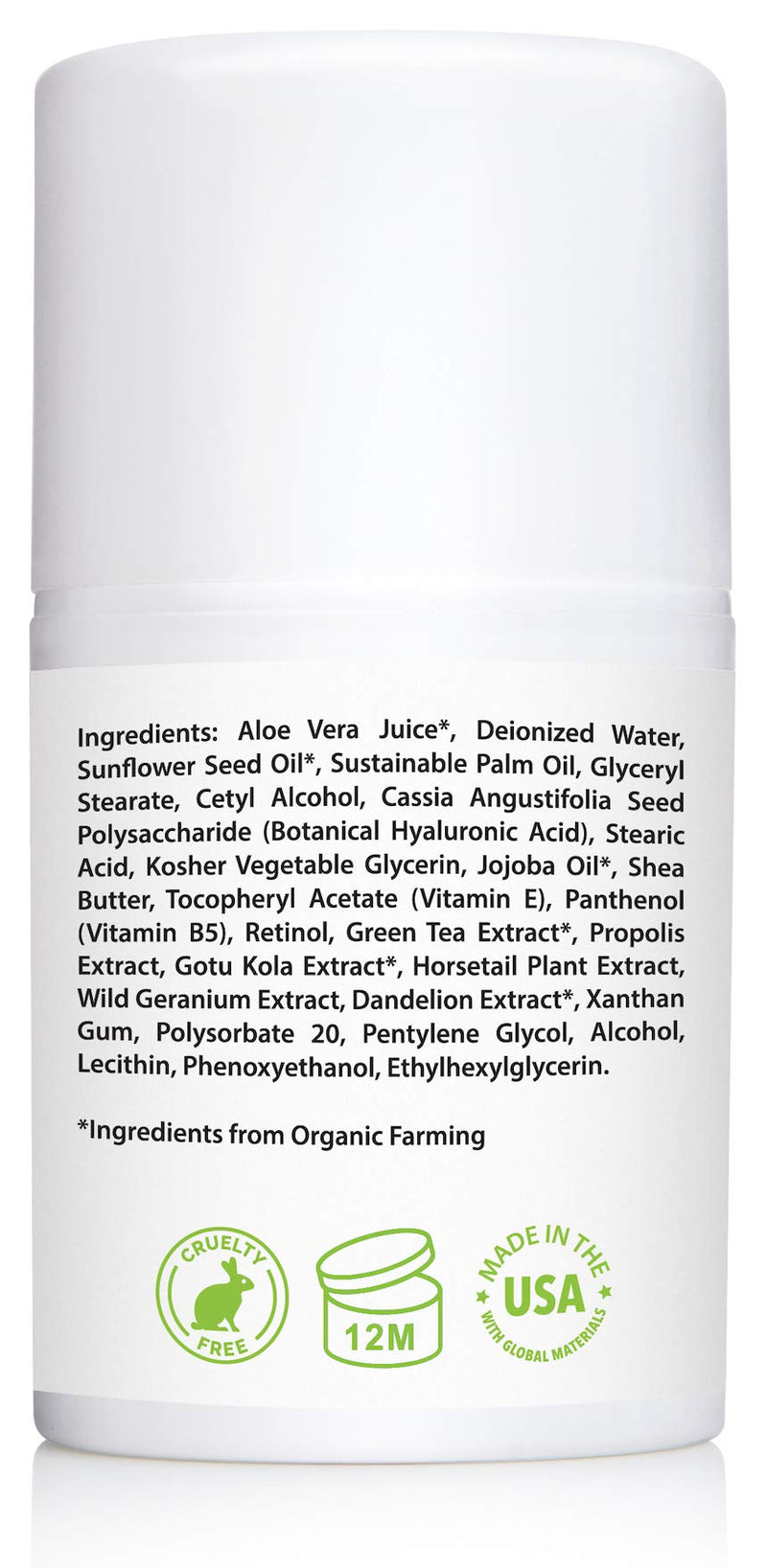 [Australia] - Retinol Cream for Face 2.5% with Hyaluronic Acid & Vitamins E & B5, 1.7 fl. oz. 