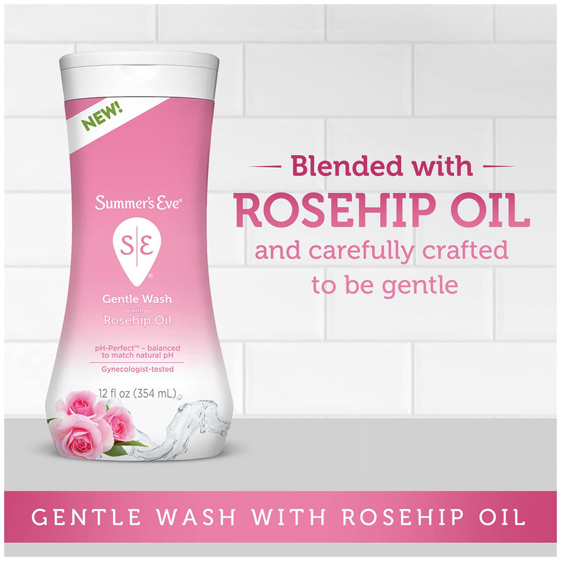 [Australia] - Summer's Eve Gentle Wash with Rosehip Oil, 12 Fl Oz 