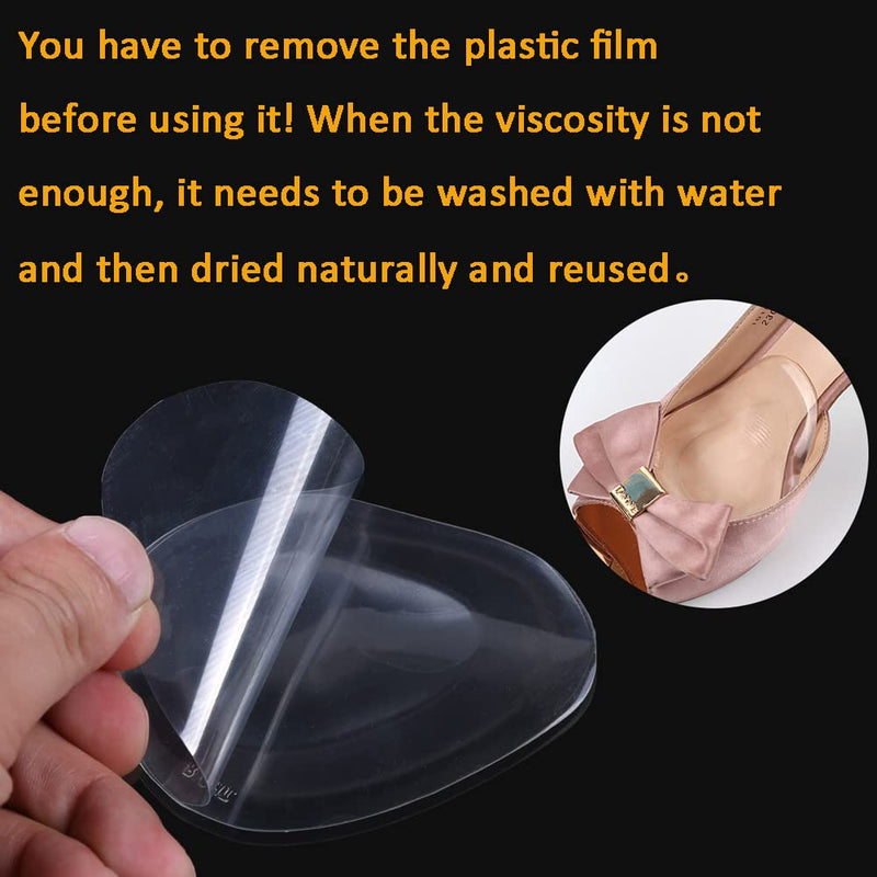 [Australia] - Metatarsal Pads Ball of Foot Cushions 8 Pack Gel Ball Feet Pads Mortons Neuroma Callus Foot Pain Relief Bunion Forefoot Support for Women Men 