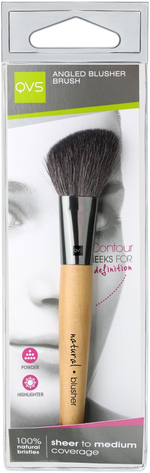 [Australia] - QVS Angled Blusher Brush - 1.206371 oz 