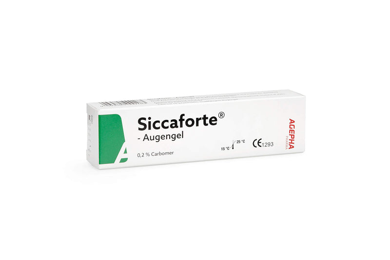 [Australia] - Siccaforte Eye Gel for Dry Eyes | Intensive Dry Eye Gel with Carbomer | Smooth, Moisturizing and Healing for Fresh Eyes | Soothes Irritated and Sore Eyes | Suitable for Day Time Use | Long Term Relief 0.35 Ounce (Pack of 1) 