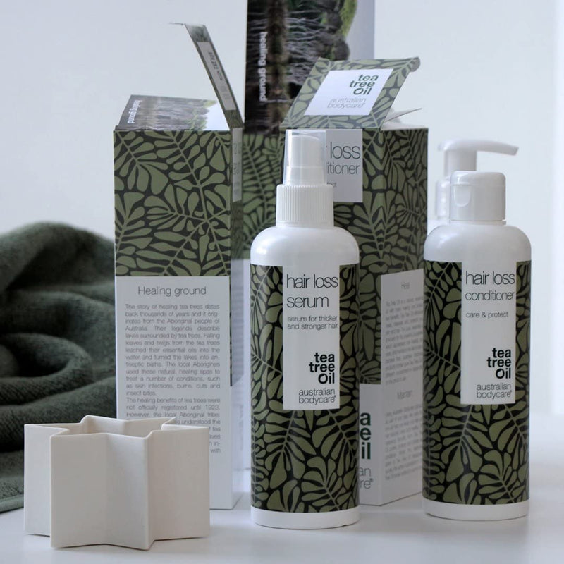 [Australia] - The Hair Loss Kit ‚Äì 3 products Ideal for women and men with hair loss problems | Inside the kit: Hair loss Serum 100ml, Hair loss shampoo 250ml and Hair Loss Conditioner 250ml from Australian Bodycare 3 - Pack 