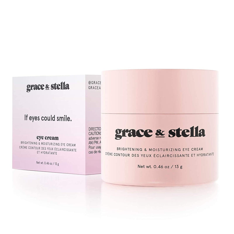 [Australia] - Eye Cream For Dark Circles And Puffiness (13 g) - Vegan Under Eye Cream - Eye Cream For Wrinkles - Anti Aging Eye Cream by grace and stella 