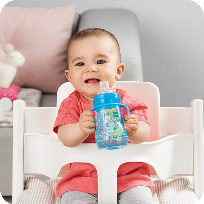 [Australia] - MAM Hold My Bottle Handles, Pack of 2, Compatible with Wide Range of MAM Bottles and the MAM Trainer Bottle, New Baby and Baby Feeding Essentials, Blue 