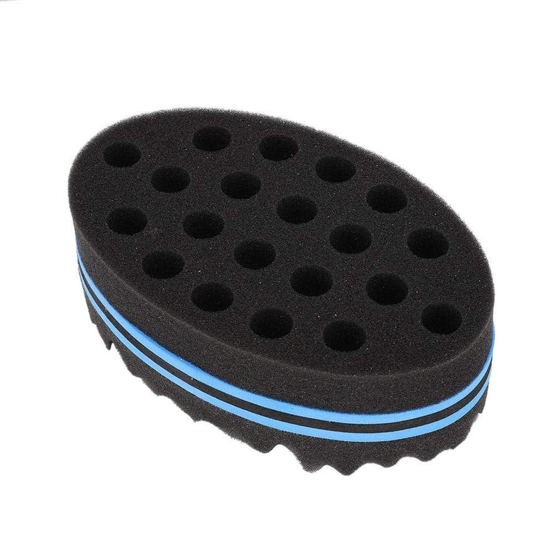 [Australia] - Barber Sponge Brush Professional Barber Shop Hair Curling Sponge Twist Hair Perming Styling Sponge Hairdressing Tool, For Dreadlock, Coils, Afro Curl As Hair Care Tool(01) 01 