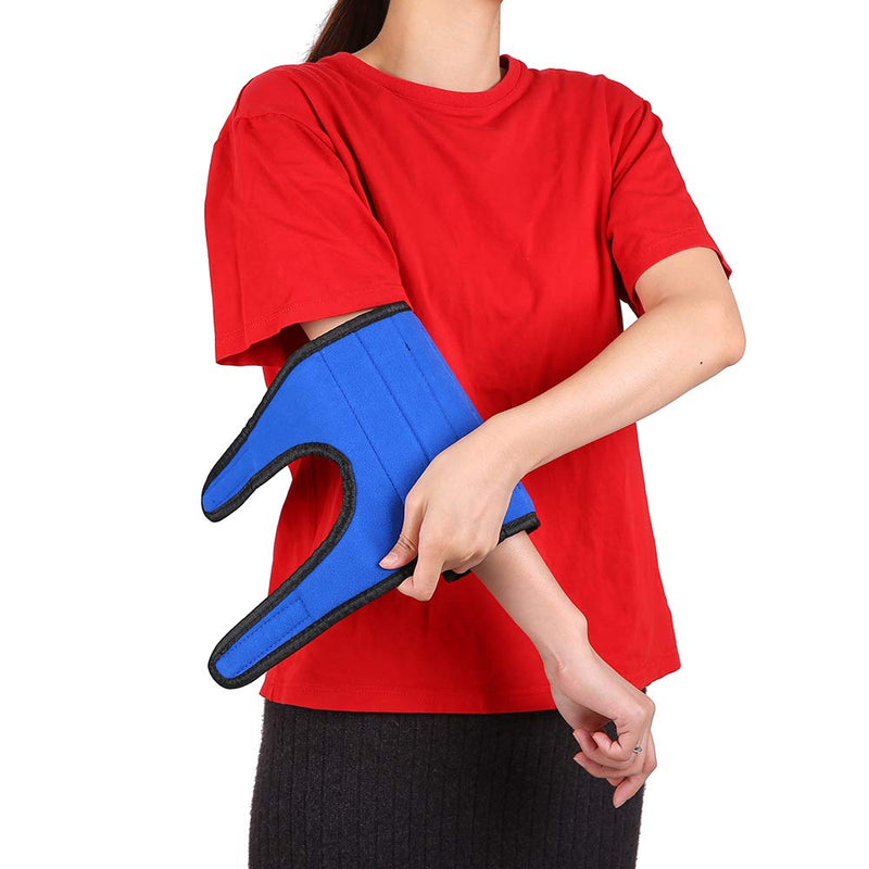 [Australia] - Elbow Splint Immobilizer Child Elbow Brace Arm Support for Ulnar Nerve Entrapment Cubital Tunnel Syndrome Brace for Sleeping Tendonitis Women Pediatric Elbow Support Pain Arm Night Splint Kids (Small) 