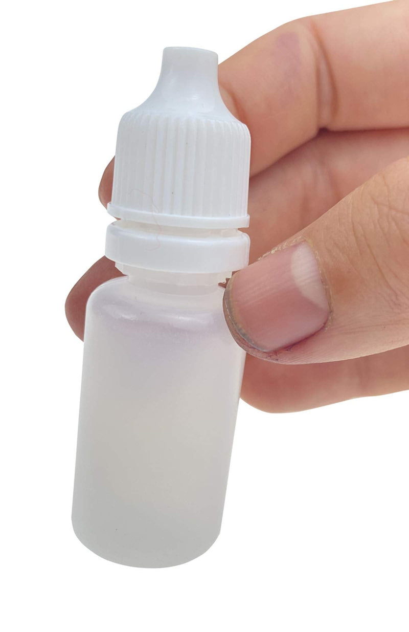 [Australia] - 24 Pcs 50ml Empty Plastic Eye Drops Bottle/Dropper Bottle/Dropping Bottles-with Sealing Ring-Cosmetic Bottles Holder Container-Great for Travel Packaging 