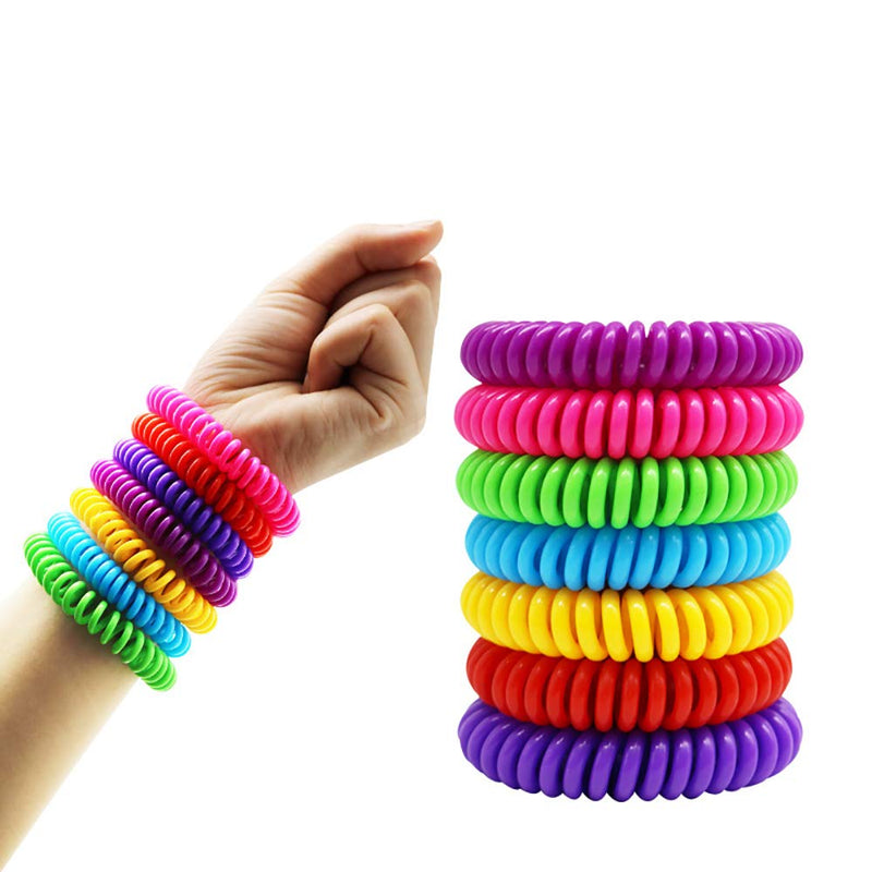[Australia] - 10 Pack Mosquito Repellent Bracelet, Pure Natural Insect Repellent Bands for Adults and Children, Waterproof Anti Insects Wristbands for Outdoor Travel Protection 