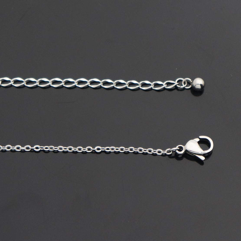 [Australia] - JINGMARUO Morse Code Sister Bar Necklace Big Sis Mid Sis Lil Sis Necklace Set Bridesmaid Sisters Gift Lil Sis--Silver 