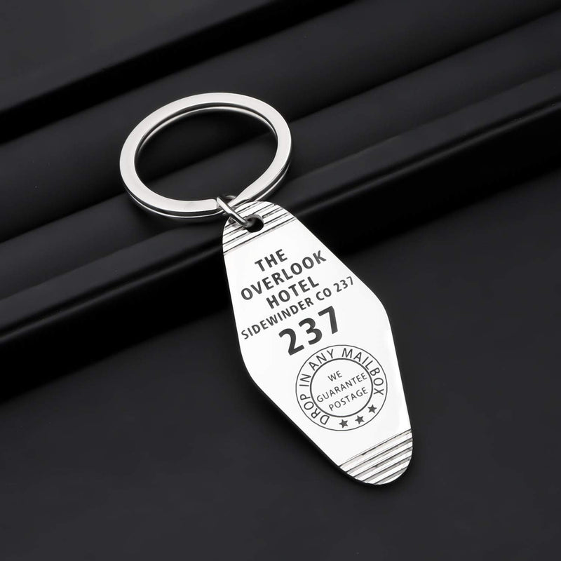 [Australia] - FOTAP The Shining Inspired Gift Overlook Hotel Room 237 Keychain Hand Stamped Key Tag 