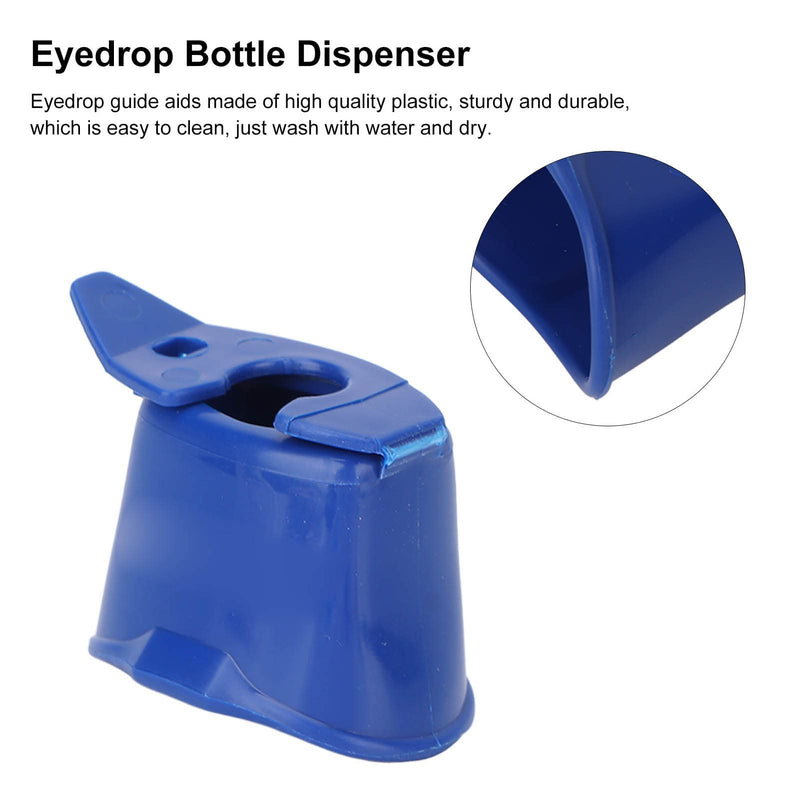 [Australia] - Eyedrop Guide Aid, Eye Drop Applicator, Eyedrop Guide Tool, Portable Autodrop Eyedrop Guide Aids Bottle Holder Tool for Elderly Children 
