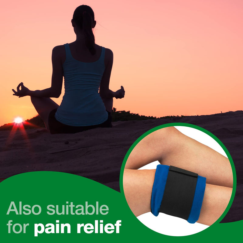 [Australia] - HypaGel Hot/Cold Therapy Pack with Compression Cuff (Standard) Single Pack + Compression Strap Standard 