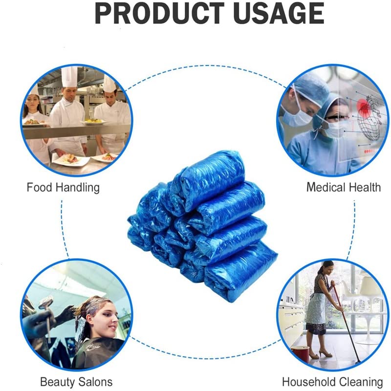 [Australia] - HOT BARGAINS 300 X Disposable Arm Covers Arm Sleeves Over sleeves Home Cleaning Medical Waterproof Cover One Size Blue - Manufacturer Sealed Packaging 