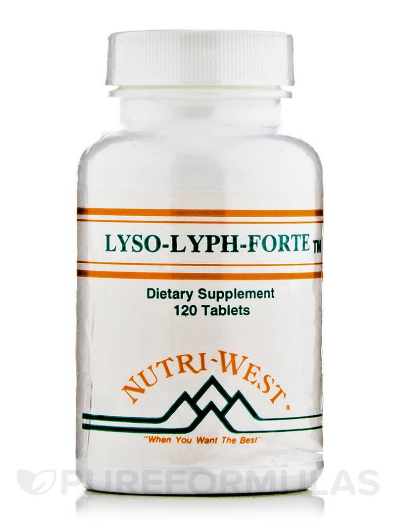 [Australia] - Lyso-Lyph-Forte - 120 Tablets by Nutri West 