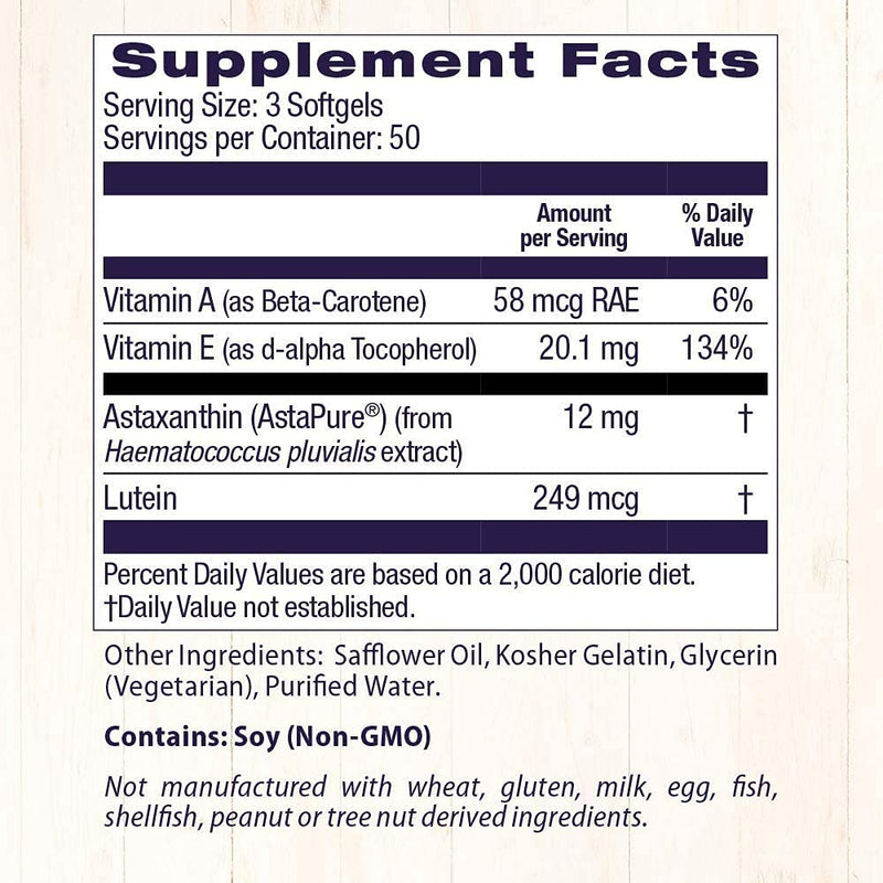[Australia] - Healthy Origins Astaxanthin (AstaPure) 4 mg, 150 Softgels 150 Count (Pack of 1) 