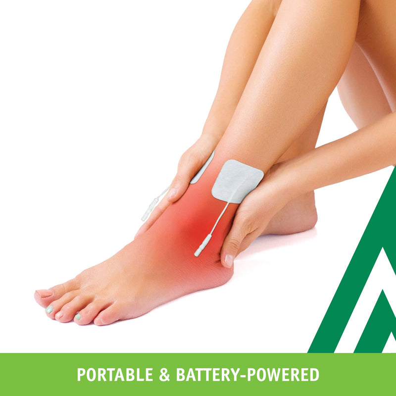 [Australia] - Med-Fit ® Tens pads 40 pads 10 packs of extra long lasting self adhesive Tens pads size 5cm x5cm 2"x 2" Compatible with most TENS 