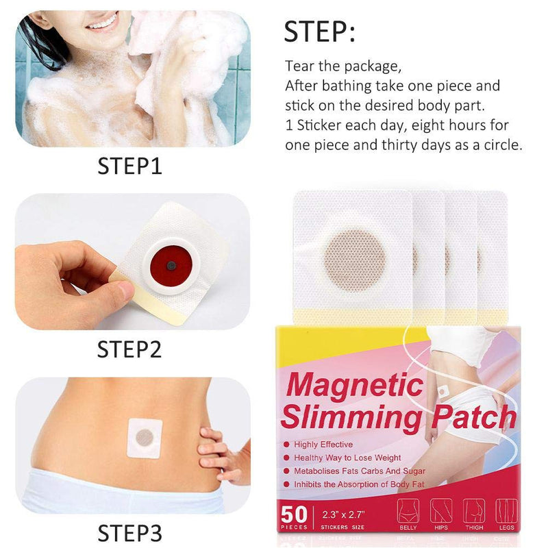 [Australia] - Slimming Patch, Weight Loss Patch,50Pcs Slimming Patchweight Loss Nutritionalsupplement Loss Fat Firming Sticker Plaster for Fat Burners Navel Sticker Woman 