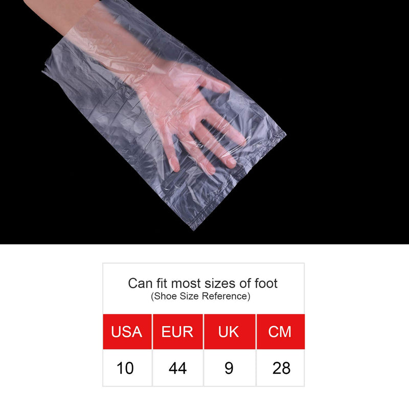 [Australia] - Sumind Paraffin Bath Liners Hand or Foot, Paraffin Bath Gloves Wax Bags, Plastic Glove Liners for Hand and Foot (300 Counts) 