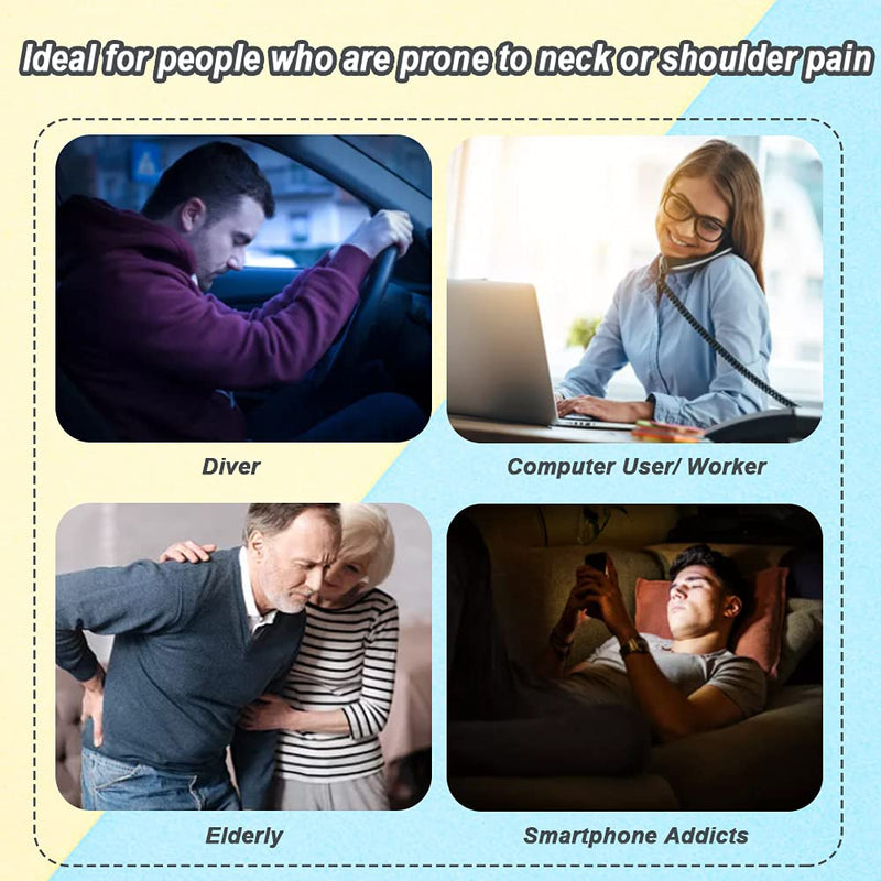 [Australia] - Cervical Neck Traction Hammock Device, Over Door Spine Exerciser Support Brace Posture Corrector for Relief Head Shoulder Pain 
