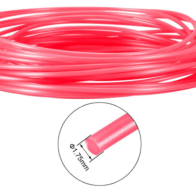 [Australia] - uxcell 3D Pen Filament Refills,16Ft,1.75mm PLA 3D Printer Refills,Dimensional Accuracy +/- 0.02mm,Transparent Red 