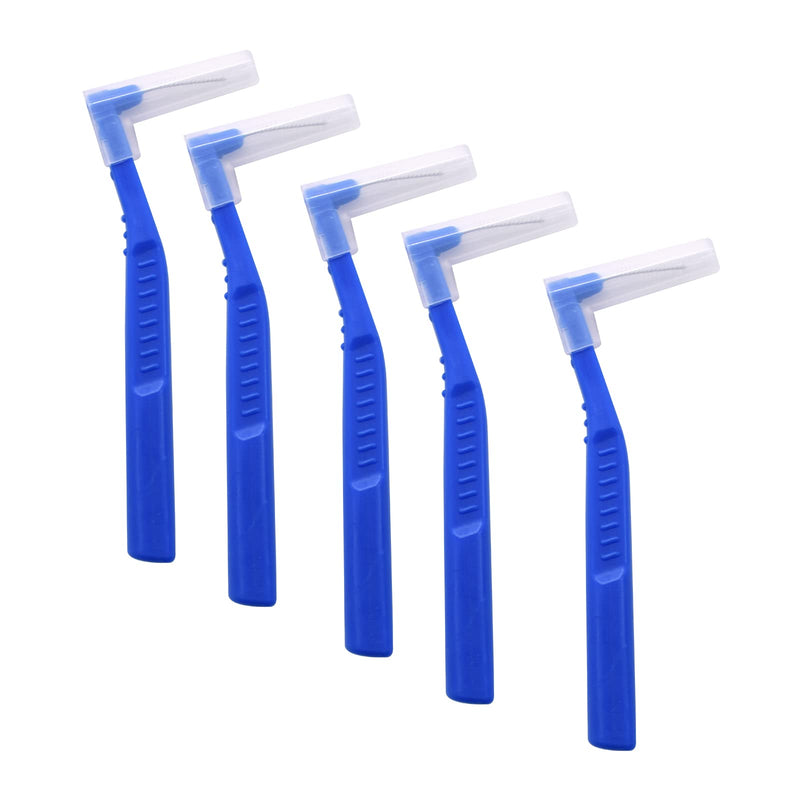 [Australia] - Angzhili 25 Pcs Interdental Brushes Oral Dental Hygiene Floss Brush Flossing Head Braces for Cleaning Tooth Cleaning Tool 