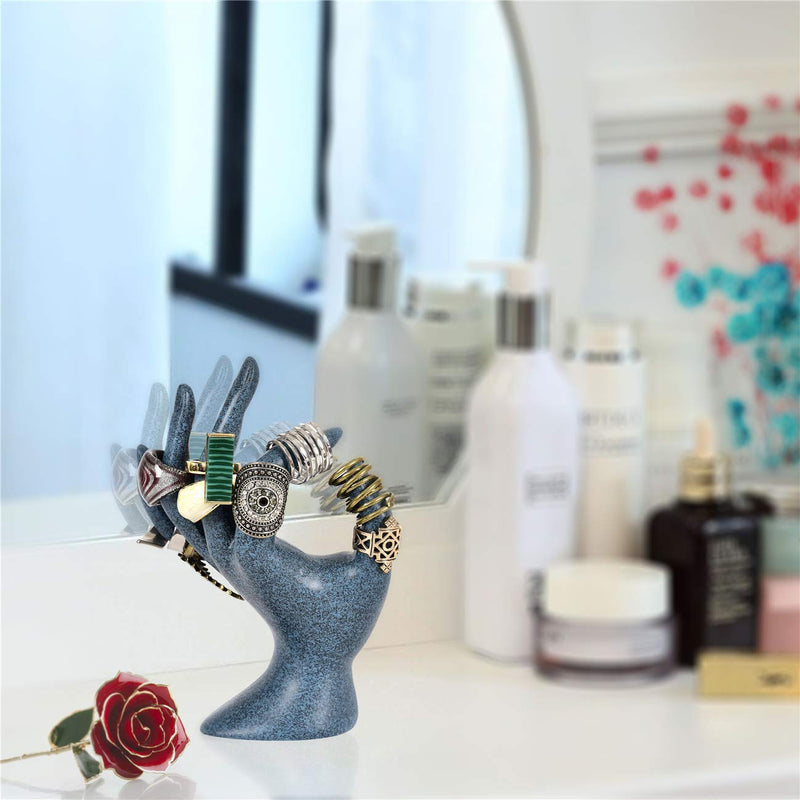 [Australia] - Hand Jewelry Holder, Bracelet Ring Watch Jewelry Display Holder Stand, Mannequin Hand, Polyresin, 7 Inch 