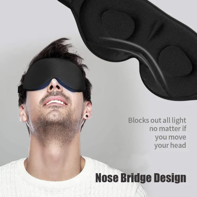 [Australia] - Eye Mask for Sleeping | Sleep Mask for Women & Men | Ultra Soft & Comfortable Eye Mask for Sleeping | Blackout Eye Mask | Adjustable Strap Sleep Eye Mask | Sleep Eye Mask 