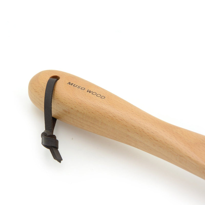 [Australia] - Muso Wood Shoe Horn Long Handle for Seniors,Wooden Shoehorn for Men, Women, Kids,Pregnancy Beech 