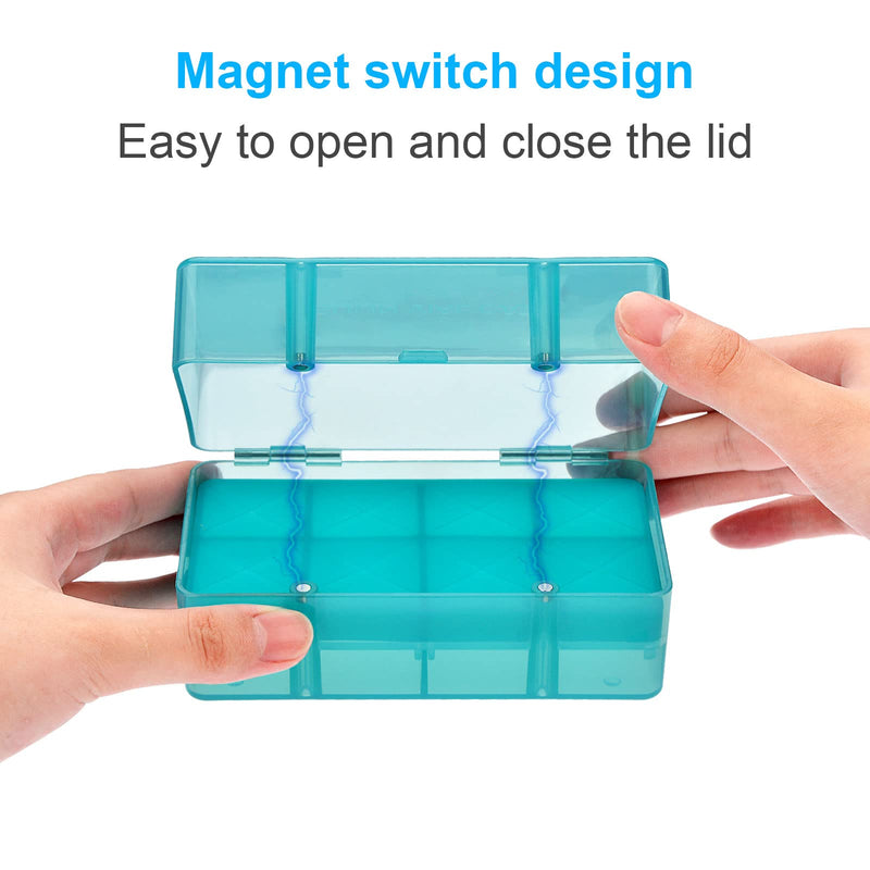 [Australia] - 8-Holes Insulin Vial Storage Box for Diabetics, Vial Holder Organizer Case Fits Various 10ml-15ml Injectable Medicines Vials - Green 