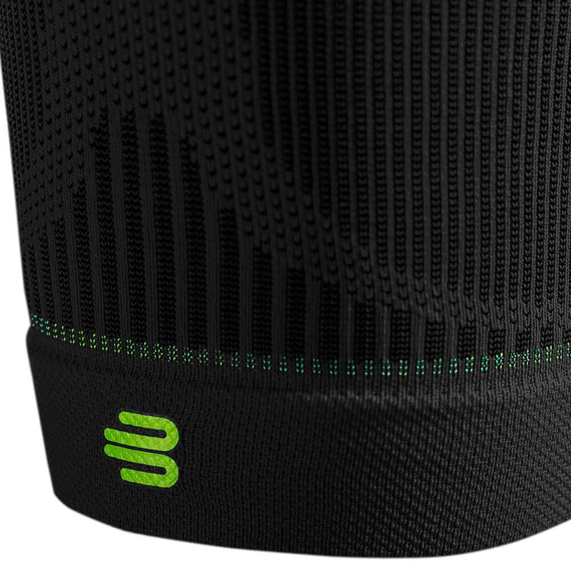 [Australia] - Bauerfeind Sports Compression Upper Leg Sleeves (1 Pair) - Thigh & HamstringCompression for Improved Blood Circulation & Recovery - Thigh Wrap for Quad Support Black Medium/Short (1 Pair) 