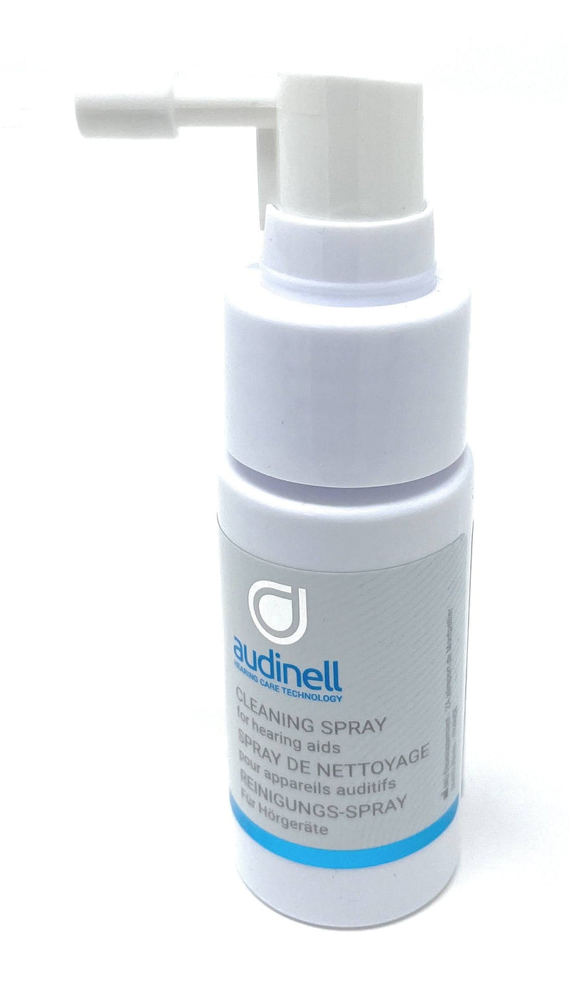 [Australia] - Audinell Hearing Aid Cleaning Kit | Starter Set | Incl. Wipes, Spray, Brush, Dry Cup, Desiccant | Accessories to Clean & Dehumidify Hearing Aids, Airpods, Earbuds, Earplugs, in-Ear Monitors (IEMs) 
