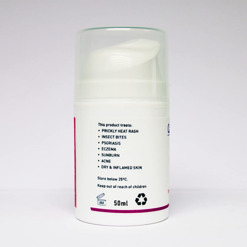 [Australia] - Veil Cover Cream Calm and Calamine UK | Traditional Calamine Cream for Irritated or Itchy Skin Relief 50g 