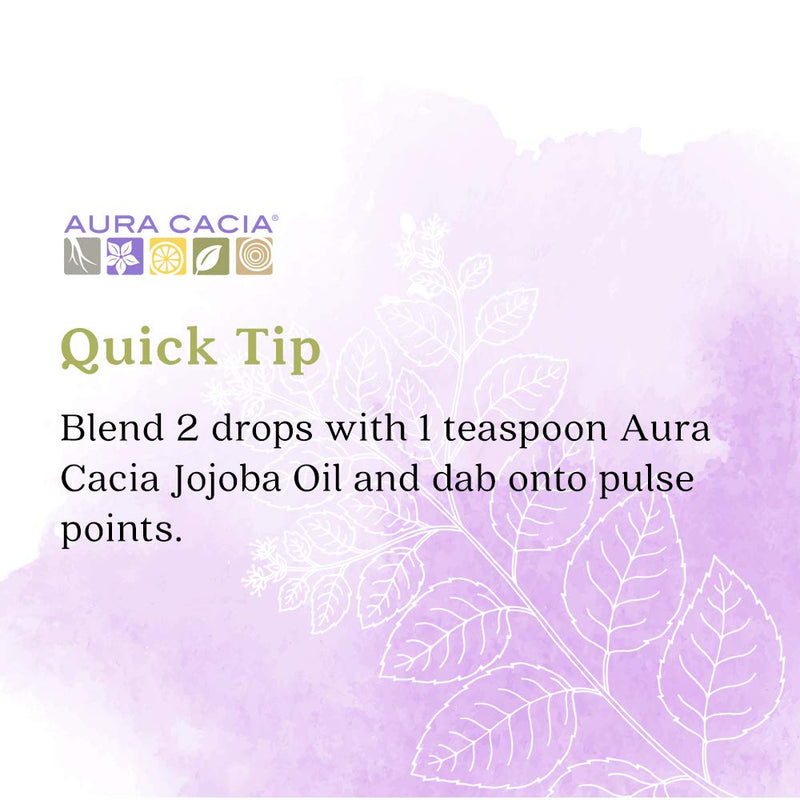 [Australia] - Aura Cacia 100% Dark Patchouli Essential Oil | GC/MS Tested for Purity | 15 ml (0.5 fl. oz.) | Pogostemon cablin 