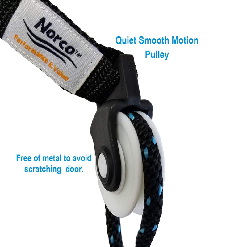 [Australia] - Shoulder Pulley with Bracket. Norco Economy Over The Door, Leave in Place Hook for Physical Therapy Rehabilitation Exercises. Frozen Shoulder, Rotator Cuff Surgery, Arthritis, Mobility, Rehab. 