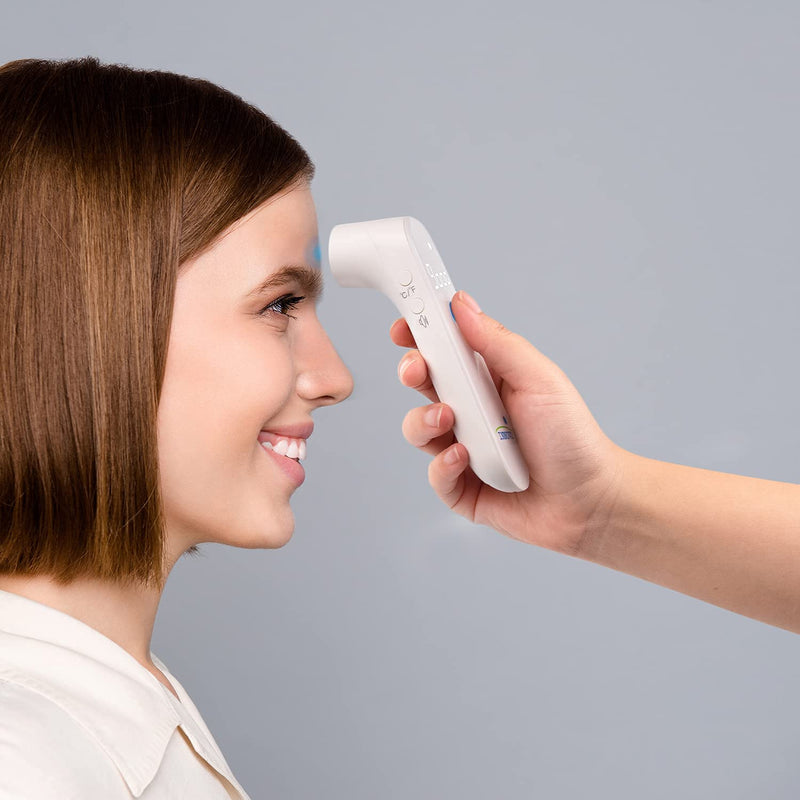 [Australia] - Innovo Ear Syringe, Nasal Aspirator and Touchless Digital Forehead Thermometer Bundle 
