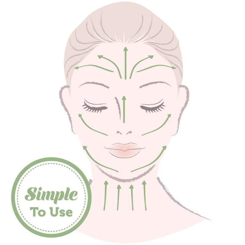 [Australia] - Ocim Jade Roller,Anti-aging 100% Natural Facial Jade Stone for Face and Eyes Massager-Rejuvenate Skin & Remove Wrinkles 