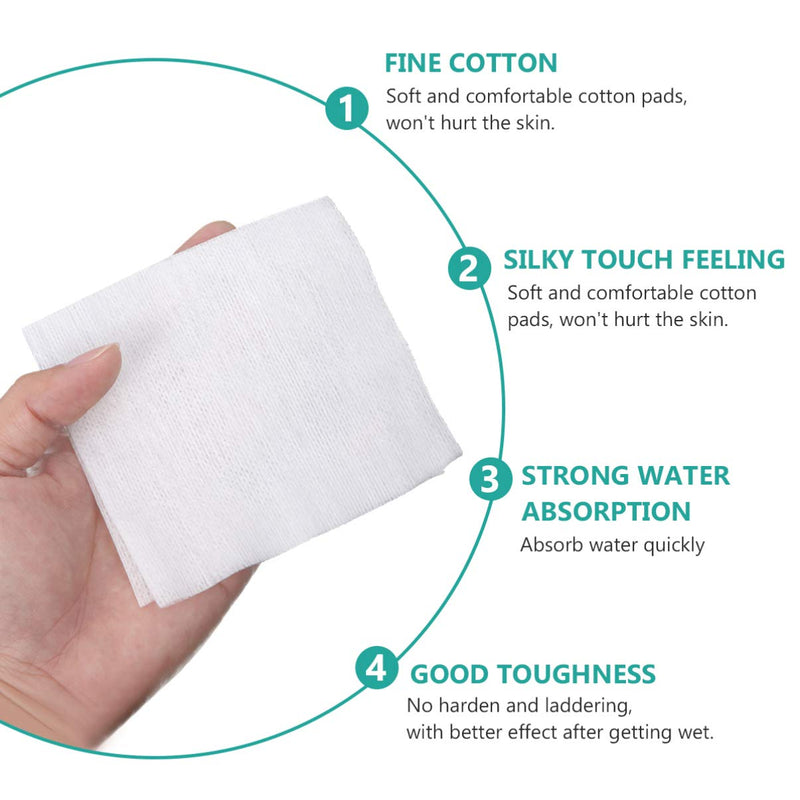 [Australia] - Sewroro 100pcs Non Woven Gauze Sponges Medical Sterile Sponge for Wound Injury Care First Aid Supplies 20 x 20 CM 