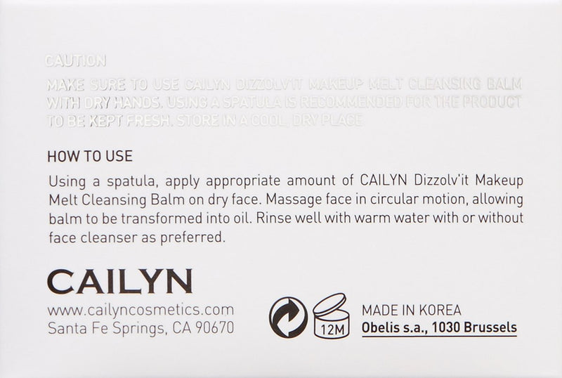 [Australia] - CAILYN Cailyn Dizzolv'it Makeup Melt Cleansing Balm, 1.7 Oz 