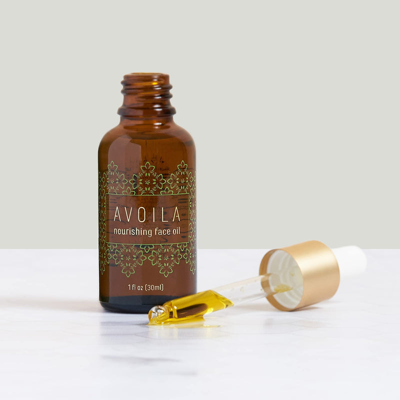 [Australia] - AVOILA Nourishing Face Oil — 100% Plant Based Skincare Facial Oil Proven to Hydrate, Renew and Protect Your Skin | 1.0 fl oz / 30ml 