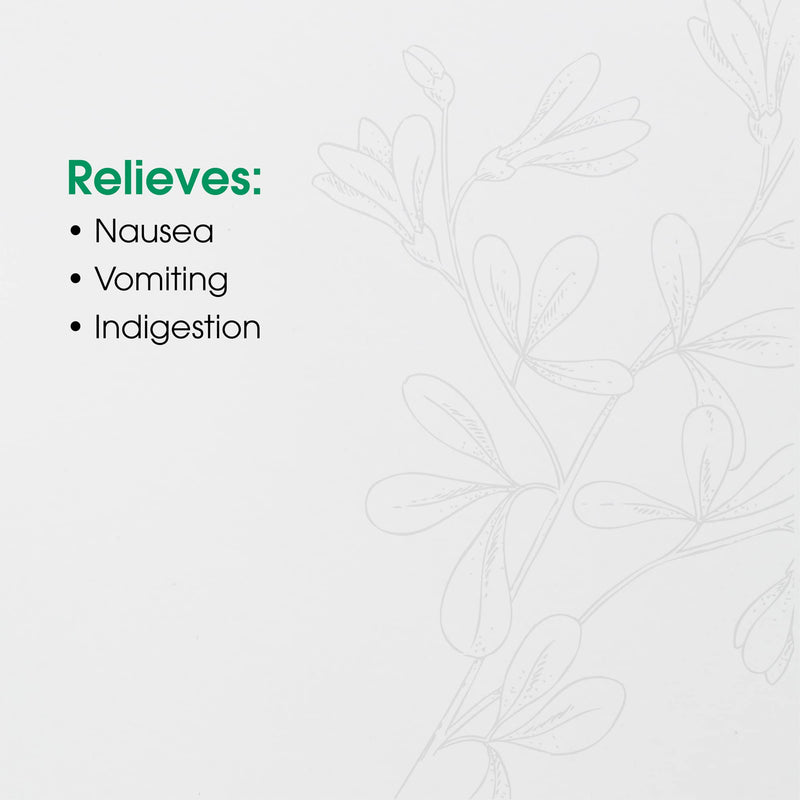 [Australia] - BHI Nausea Natural Relief 7 Multi-Symptom Homeopathic Active Ingredients Help Relieve Nausea, Vomiting, Bloating & Indigestion Non-Drowsy Remedy Soothes Discomfort for Women & Men - 100 Tablets 