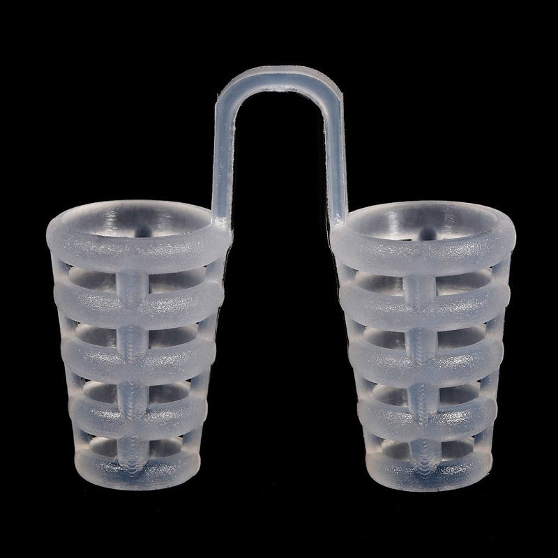 [Australia] - Fournyaa Snoring Stopper, Snoring Clip, Nose Cones, Hollowed-out 4PCS for Smoothly Breath Sleep Anti-snore Device Sleeping Aid Stopper 