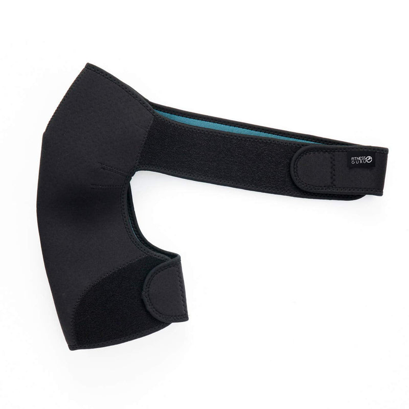 [Australia] - King of Flash Adjustable Neoprene Right Shoulder Support Strap Arthritis, Gym, Sports, Brace, Pain Relief, Injury Prevention [One Size] 
