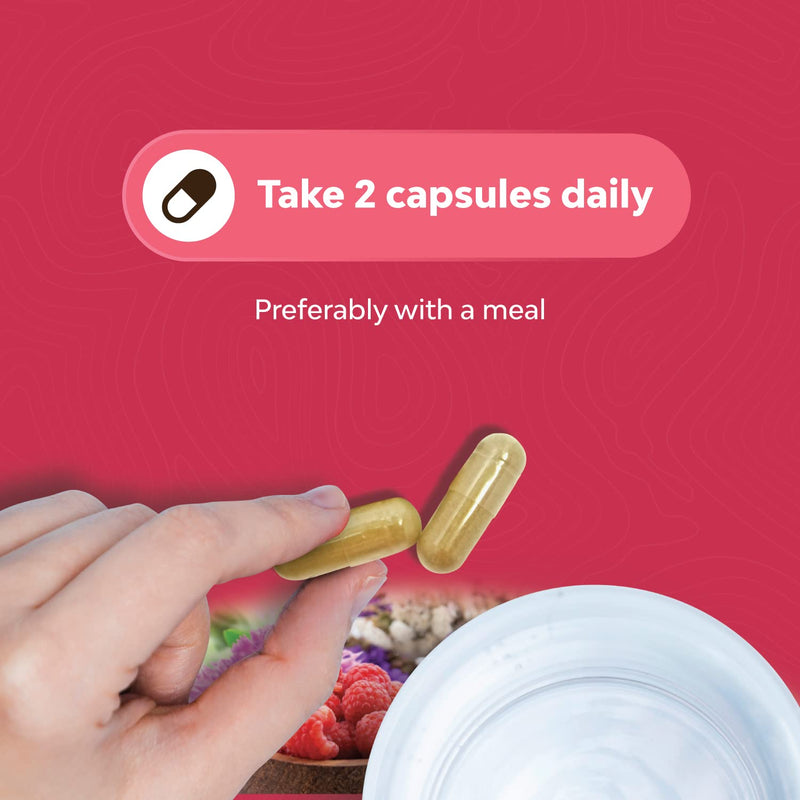 [Australia] - Natural Menopause Supplements for Women - Perfect for Hormonal Balance, Night Sweating & Hot Flashes Menopause Relief - Black Cohosh for Menopause with Resveratrol & Dong Quai 