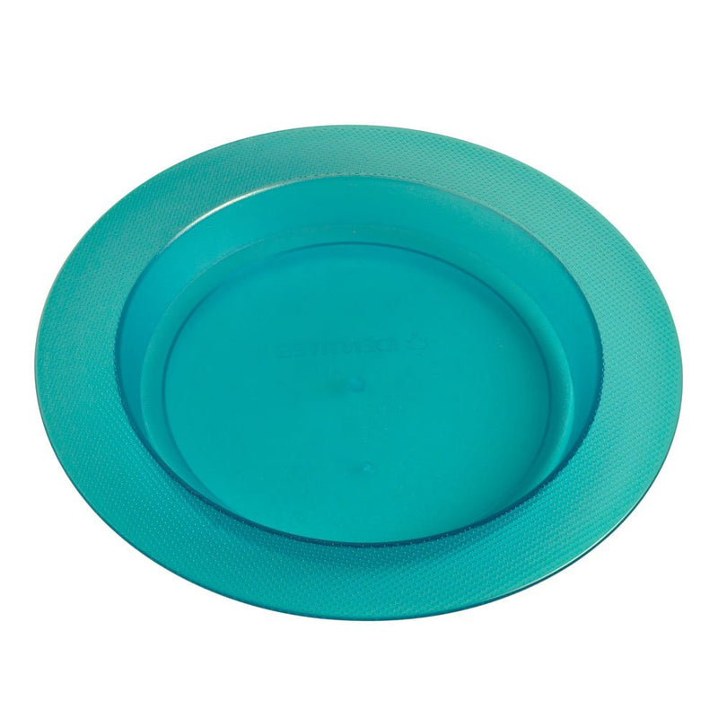 [Australia] - SP Ableware Ergo Plate and Mug Polycarbonate Adaptive Dinnerware Set - Translucent Blue (745330010) 